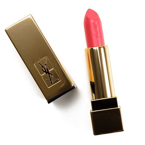 ysl rose dahlia coral orange|YSL Rose Dahlia (17) Rouge Pur Couture SPF15 Lipstick .